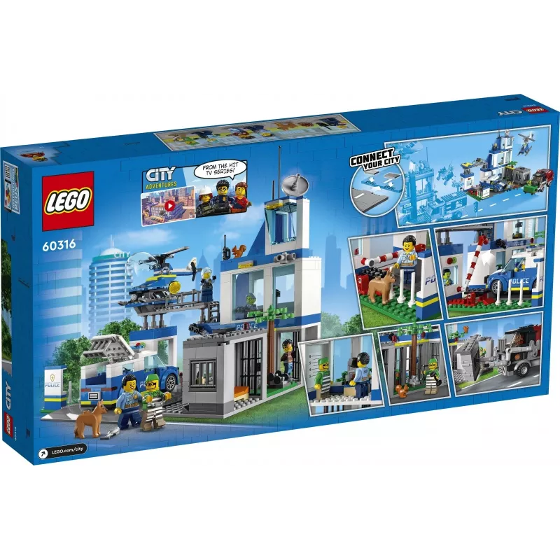 LEGO City 60316 stazione di polizia