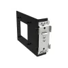 Axis F8002 (TF9903) 02361-001 clip per guida DIN, per interni, nera, per AXIS F41 Main Unit