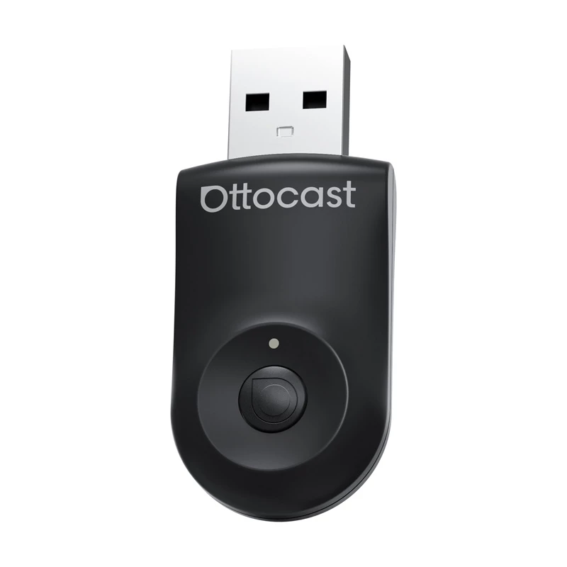 Adattatore 2-in-1 Bluetooth e Wi-Fi per auto, Ottocast CA505-T, senza fili