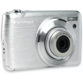 Agfa Photo DC8200 argento + custodia + scheda SD 16 GB