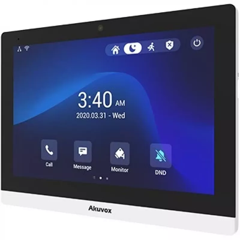 Accessorio per citofono Akuvox C319S nero montaggio a parete display 10