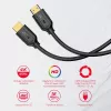 Cavo HDMI Unitek C11079BK-3M 3 m, HDMI 2.0, risoluzione max. 4096×3112, nero