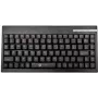 Tastiera USB con filo GETT CleanType Easy Basic Compact — layout tedesco QWERTZ, nero
