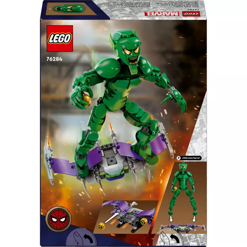 LEGO MARVEL 76284 figura da costruzione Green Goblin