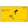 Delock - microfono - USB - nero (66832)