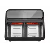 Amica AFM 7020 friggitrice ad aria doppia, 8 l, 2400 W, nera
