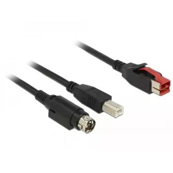 Cavo USB DeLOCK 85489 USB 2.0 3 m USB B nero