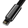 Cavo Lightning Baseus CALWJ-A01 2 m nero 2,4 A