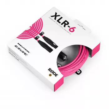 RØDE Cavo audio XLR-6 6 m Rosa