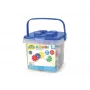 Set da costruzione Lena Rondi 25 secchielli 550 pezzi per bambini dai 3 anni