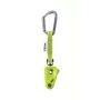 Dispositivo di arrampicata in acciaio Edelrid OHM verde, diametro corda 8,9 mm, 450 g