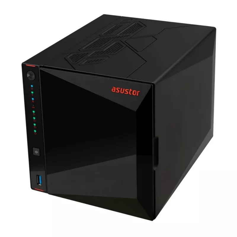 Asustor AS5404T NAS/Server di archiviazione Intel® Celeron® N5105 4 GB DDR4 0 TB ADM nero
