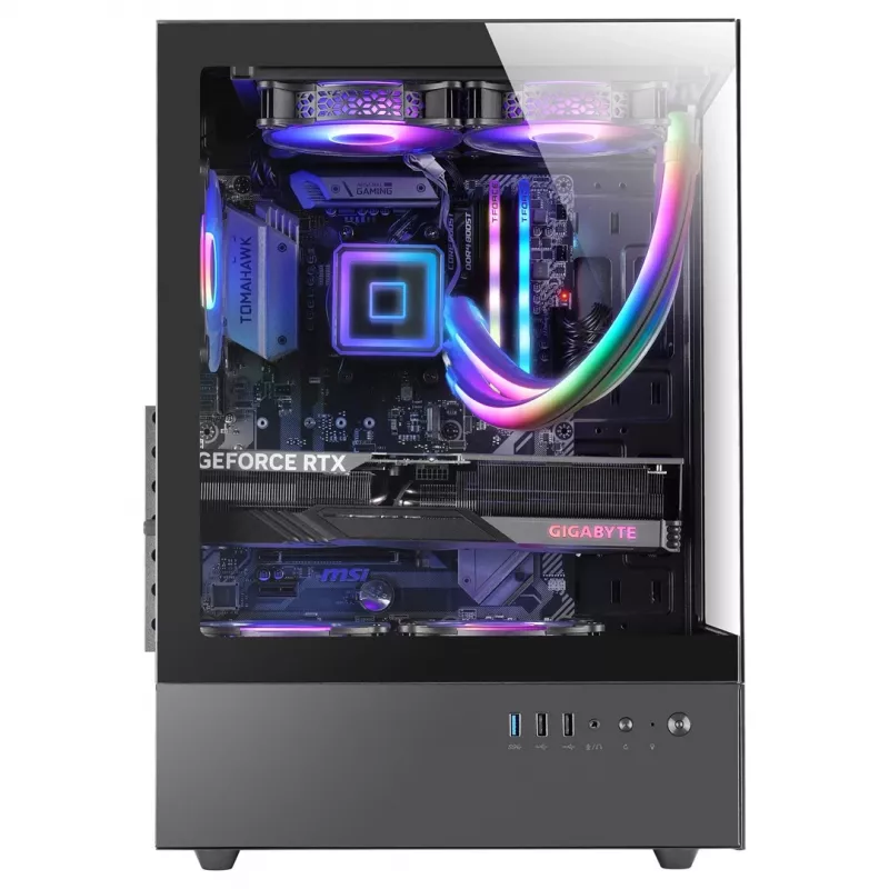 Tacens Mars MC-XO case ATX, nero, 1 ventola FRGB da 120 mm