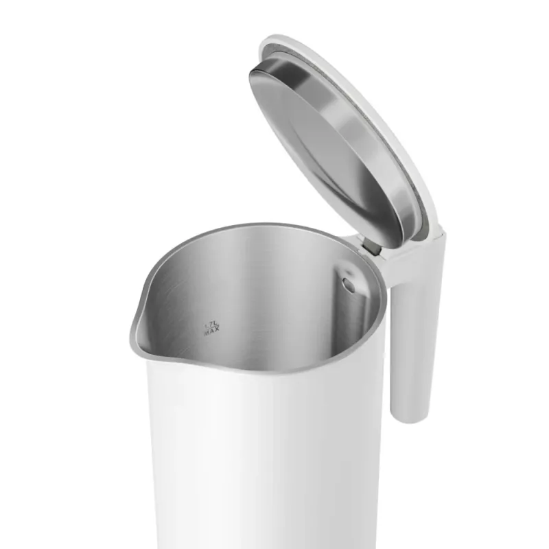Bollitore Xiaomi 1,7 L 1800 W bianco – acciaio inox, coperchio a pulsante, isolamento termico