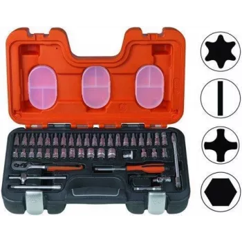 Set di chiavi a bussola Bahco 1/4