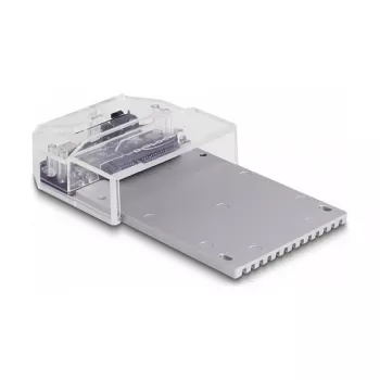 Docking station USB Type-C DeLOCK per 1 x SSD U.2 nero