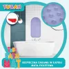 Tappetino da bagno antiscivolo viola