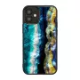 Custodia iKins per Apple iPhone 12 mini — motivo agata viola