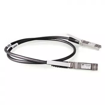 Cavo di rete HPE X242 10G SFP+ SFP+ Direct Attach Copper 1 m nero