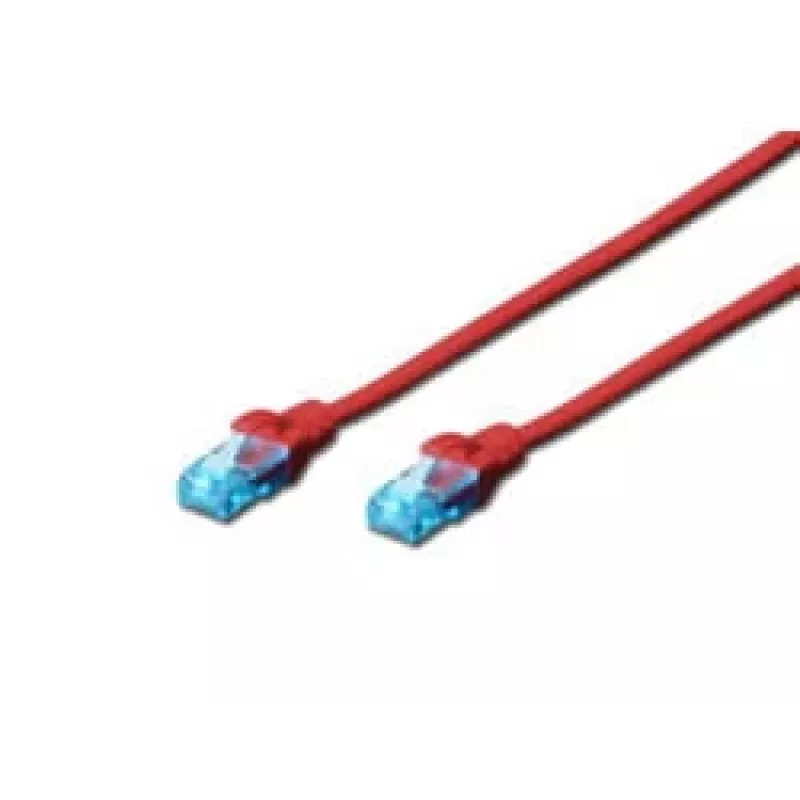 Cavo patch Digitus U UTP categoria 5e 5 m PVC rosso (DK-1512-050/R)