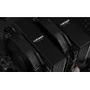 Kit di montaggio Noctua NA-HC4 chromax.Nero — accessorio in alluminio per dissipatore CPU, nero