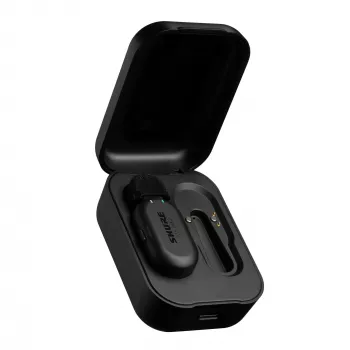 Shure MV-ONE-Z6 - Microfono lavalier wireless MoveMic MV-LaV con custodia di ricarica