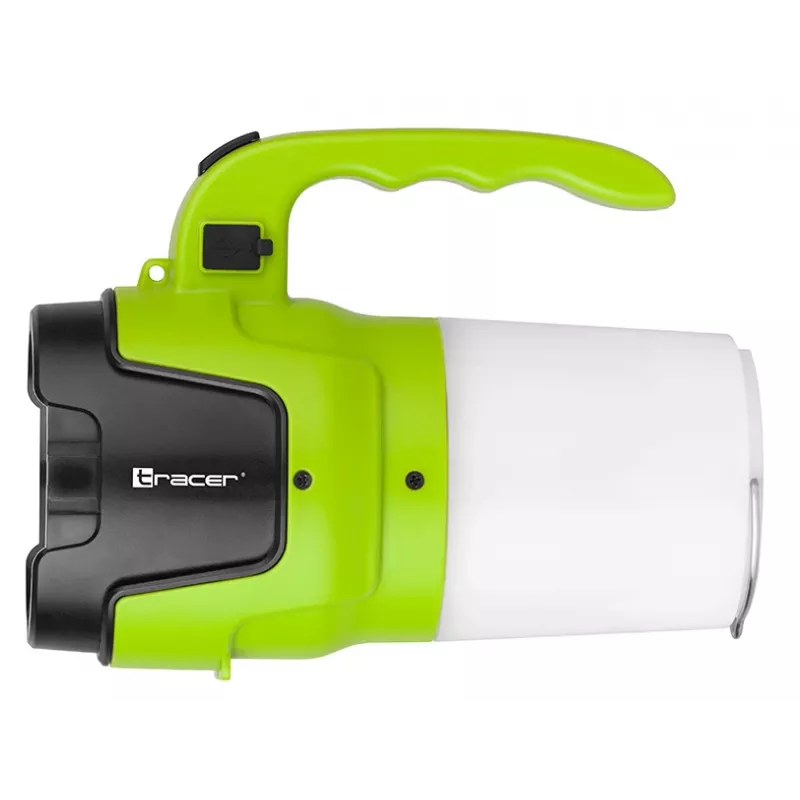 Torcia TRACER TRAOSW46895 con batteria ricaricabile 1200mAh, faretto portatile