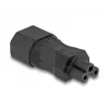 Adattatore di rete DeLOCK IEC 60320 C14 su connettore maschio C5 2,5 A dritto nero