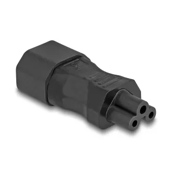 Adattatore di rete DeLOCK IEC 60320 C14 su connettore maschio C5 2,5 A dritto nero