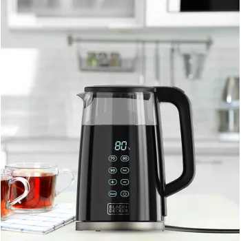 Bollitore Black & Decker 1,7L 2200W nero