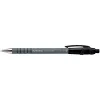 Paper Mate Flexgrip Ultra - clip - penna a sfera retrattile con clip - nero - 12 pezzi - media