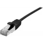 Cavo di rete Dexlan 3 m Cat6a S/FTP nero 858739