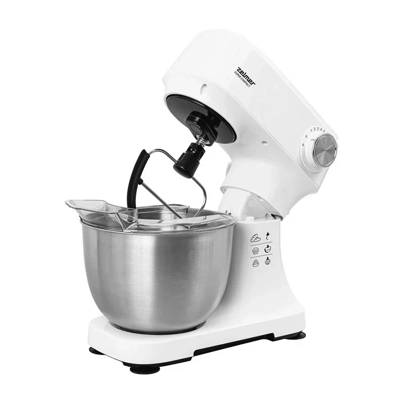 Impastatrice planetaria Zelmer ZKR1340 - 600 W, ciotola da 3,5 L, bianca
