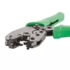 Pinza crimpatrice per cavi LogiLink WZ0029 verde nero