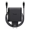 Caricabatterie TRUST Maxo 100W 2 porte USB-C GaN — 100 W, 2× USB-C, max 20 V, cavo 2 m, nero