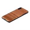 Custodia per smartphone man and wood per iPhone XS Max — Cappuccino nero custodia protettiva