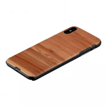 Custodia per smartphone man and wood per iPhone XS Max — Cappuccino nero custodia protettiva