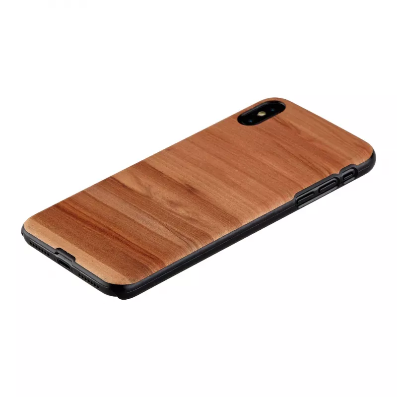 Custodia per smartphone man and wood per iPhone XS Max — Cappuccino nero custodia protettiva