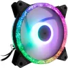 INTER-TECH Argus RS-07 RGB set di ventole per case da 120 mm, 3 pezzi, con telecomando, nero