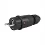 ABL 100000068 Spina professionale SCHUKO & fr-be Elamid-2K nero sv IP54 (100000068)
