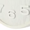 NeXtime 3096WI - orologio da parete - orologio al quarzo - rotondo - bianco - legno - legno