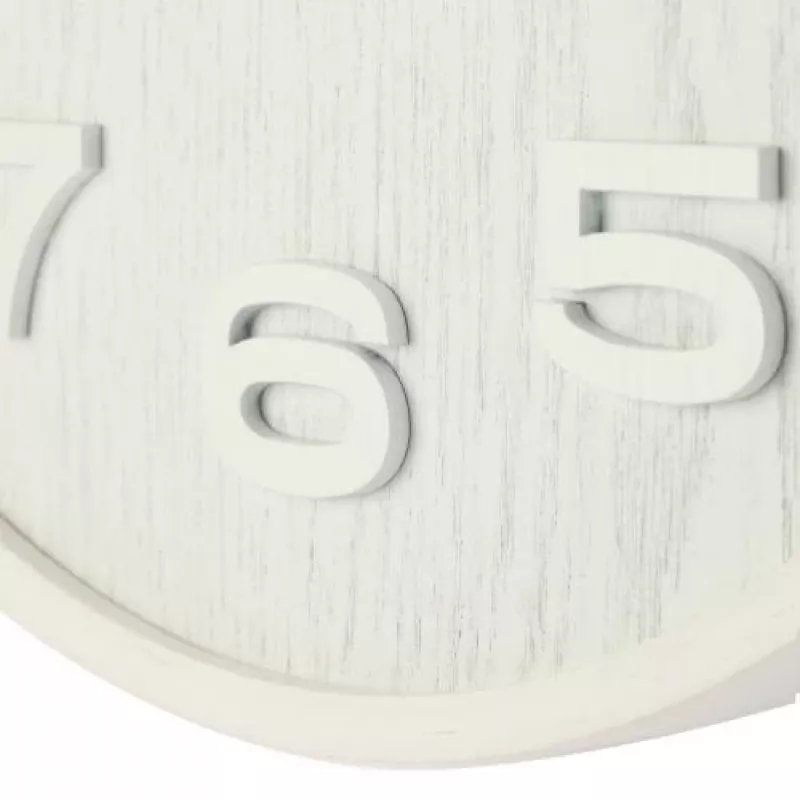 NeXtime 3096WI - orologio da parete - orologio al quarzo - rotondo - bianco - legno - legno