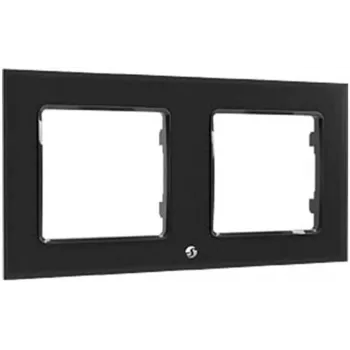 Cornice a parete Shelly Wall Frame 2 rettangolare bianca in plastica 10 x 80 mm