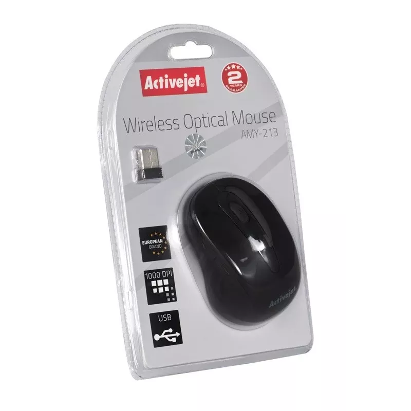 Activejet AMY-213 mouse ottico wireless USB