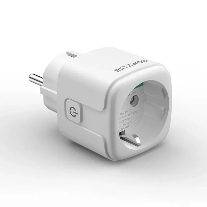 Presa smart BlitzWolf BW-SHP15 ZigBee 3680W — presa da incasso compatibile Wi-Fi/ZigBee
