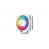 Dissipatore processore DeepCool AG400 WH ARGB 12 cm bianco