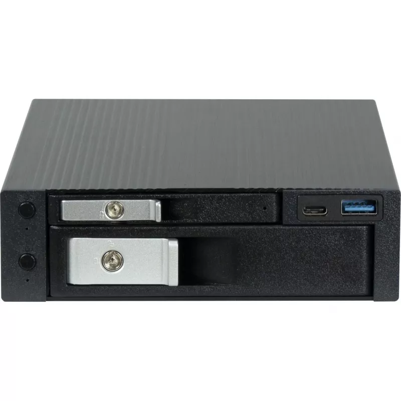 Dock HDD INTER-TECH ST-7227U per unità da 2,5 inch e 3,5 inch, USB 3.0 con Type-C e Type-A