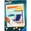 Set da pittura Ravensburger CreArt – Relax at the Beach (23897) set artistico