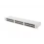 Patch panel LANBERG PPS6-1048-S 48 porte 1U 19 pollici Cat6 FTP schermato