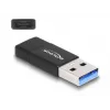 Adattatore DeLOCK 60001 USB A USB C nero